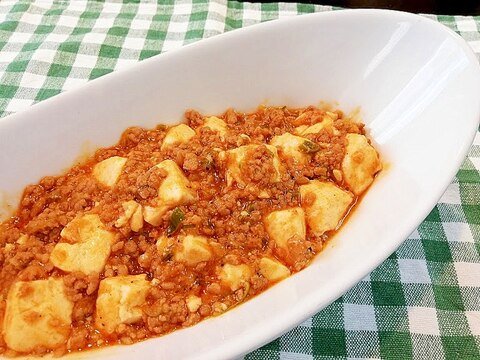 子供でも食べられる♪辛すぎないマーボー豆腐